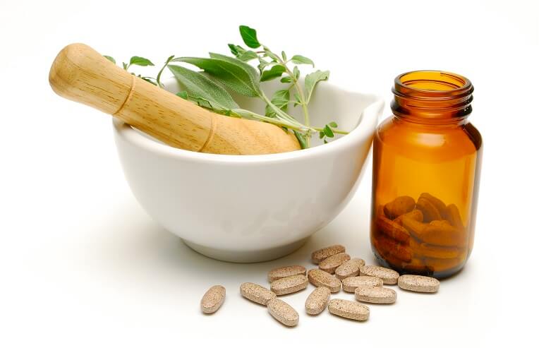 vitamins with jar for herbs and supplements PCOS